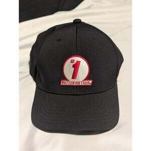 Callaway Odyssey #1 Putter On Tour Black Adjustable Golf Hat/Cap